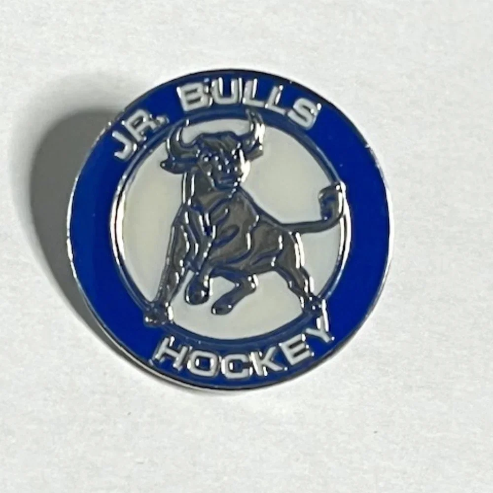 Jr. Bulls Youth Hockey Tampa, Florida Lapel Hat Pin 1